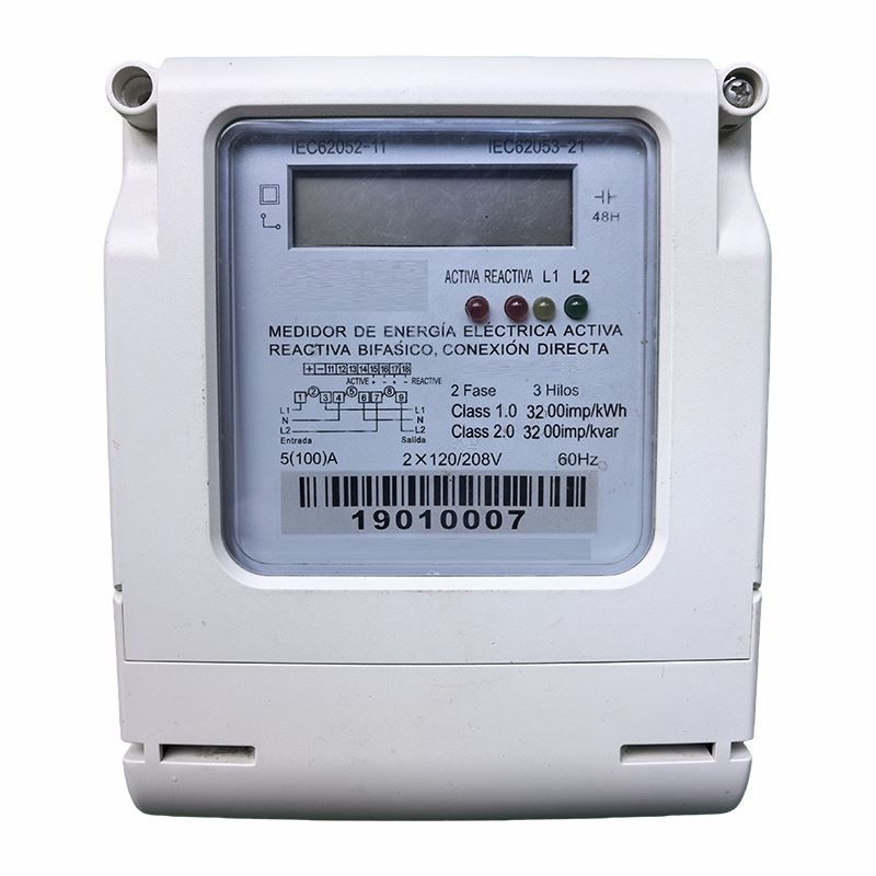 Single Phase Three Wire KWh Meter